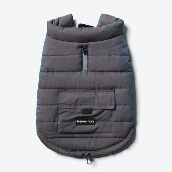 WarmShield Water-Resistant Jacket - Gunmetal Grey