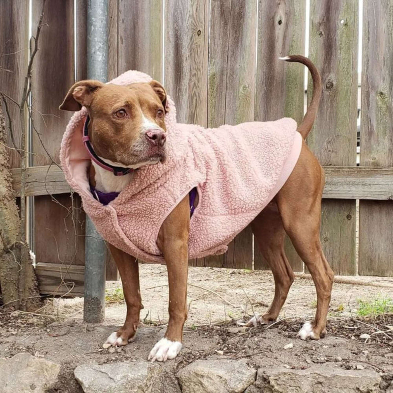 Pink Sherpa Jacket