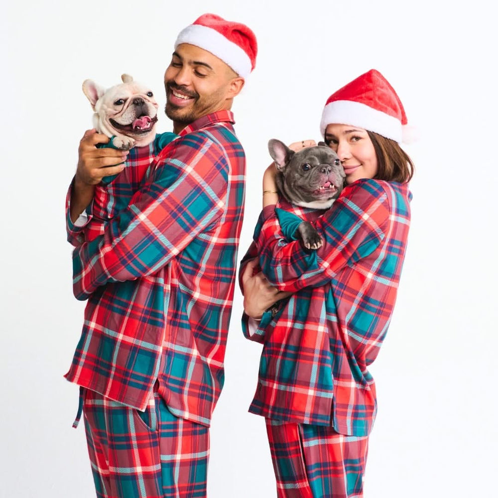 Outlet Dog Owner Matching Onesies and Pet Pullover Pajamas Set, Dog Onesie Bundle - Cute Stylish Matching Pullover Adult and Dog Matching PJs