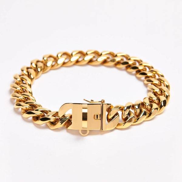 Cuban link chain dog hotsell